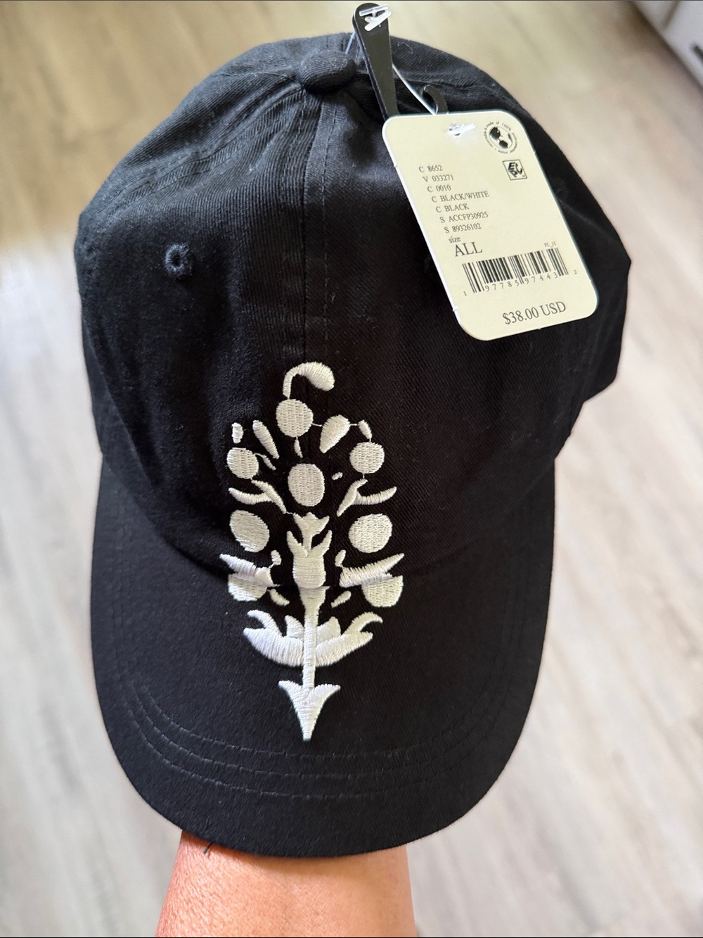 FP Black Movement Logo Baseball Hat BNWT - Picture 5 of 5